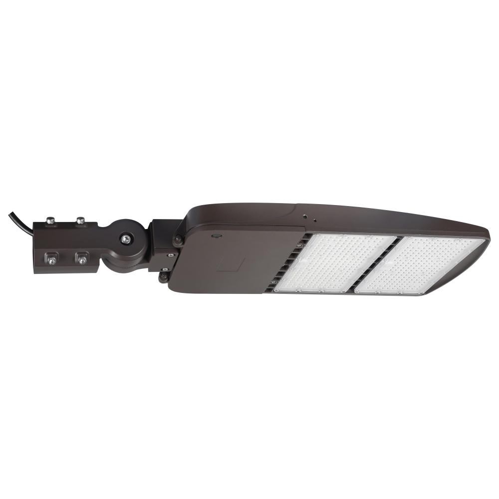 LED Area Light Type III; 240W; Bronze Finish; 5000K; 120-277V