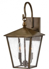 Hinkley 14064BU - Medium Wall Mount Lantern